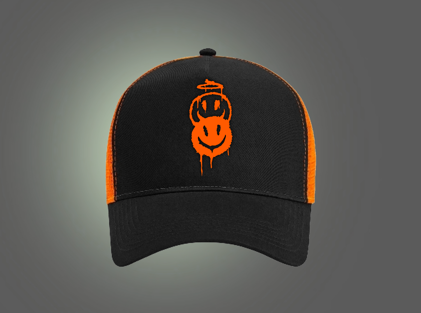 Devil/Angel Trucker Hat