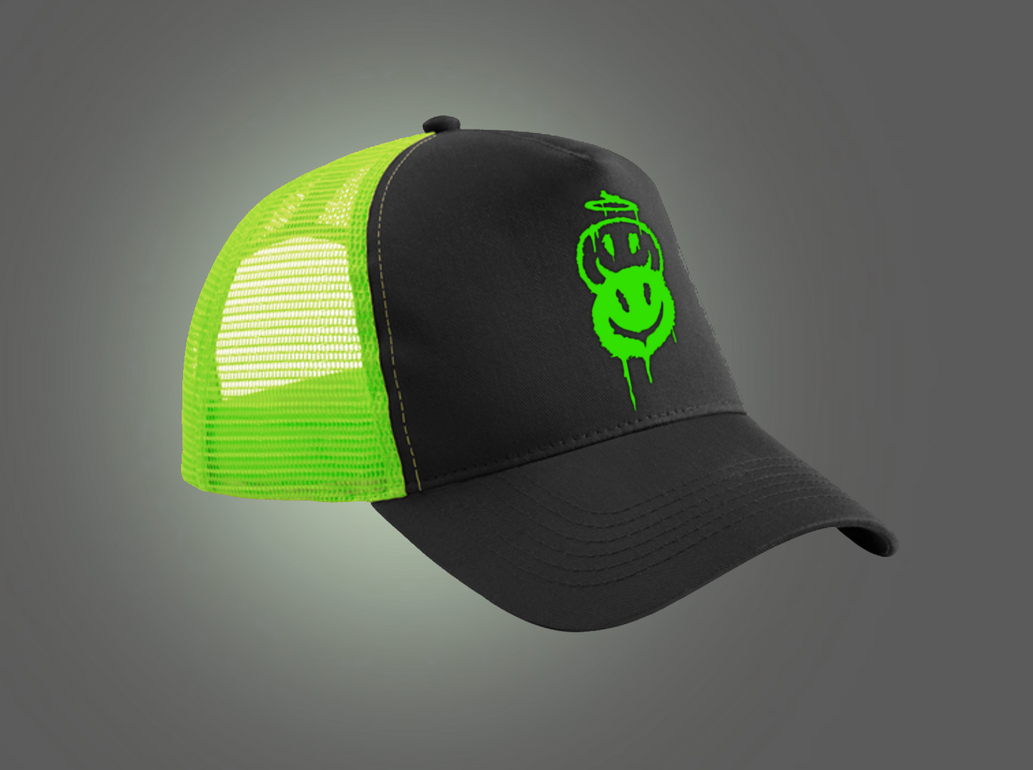 Devil/Angel Trucker Hat