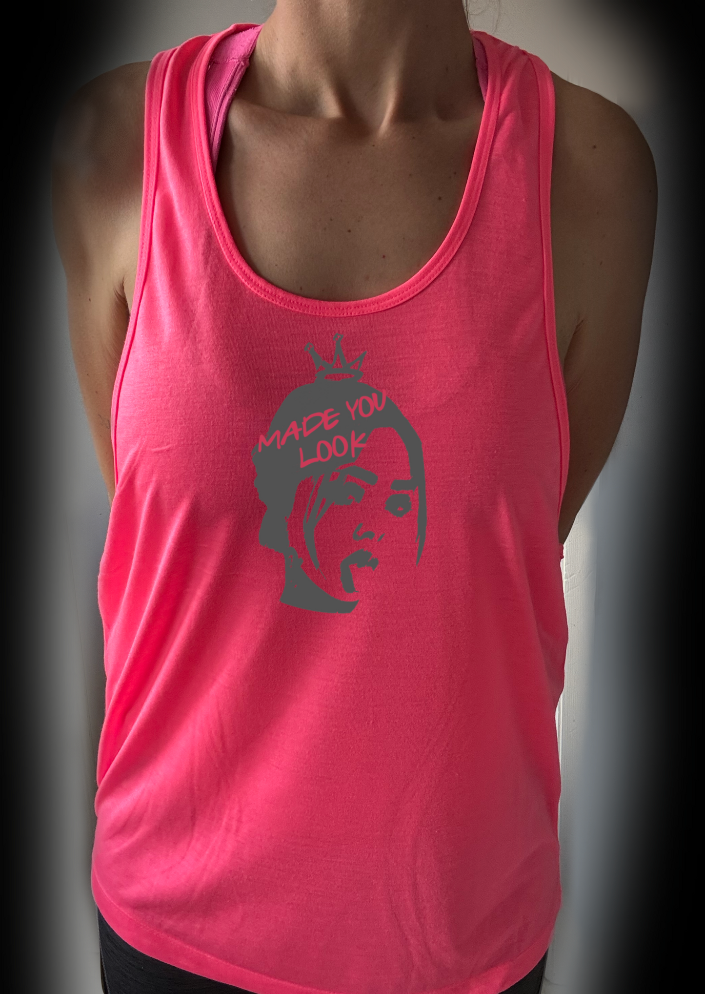 Neon Made You Look Beach Top
