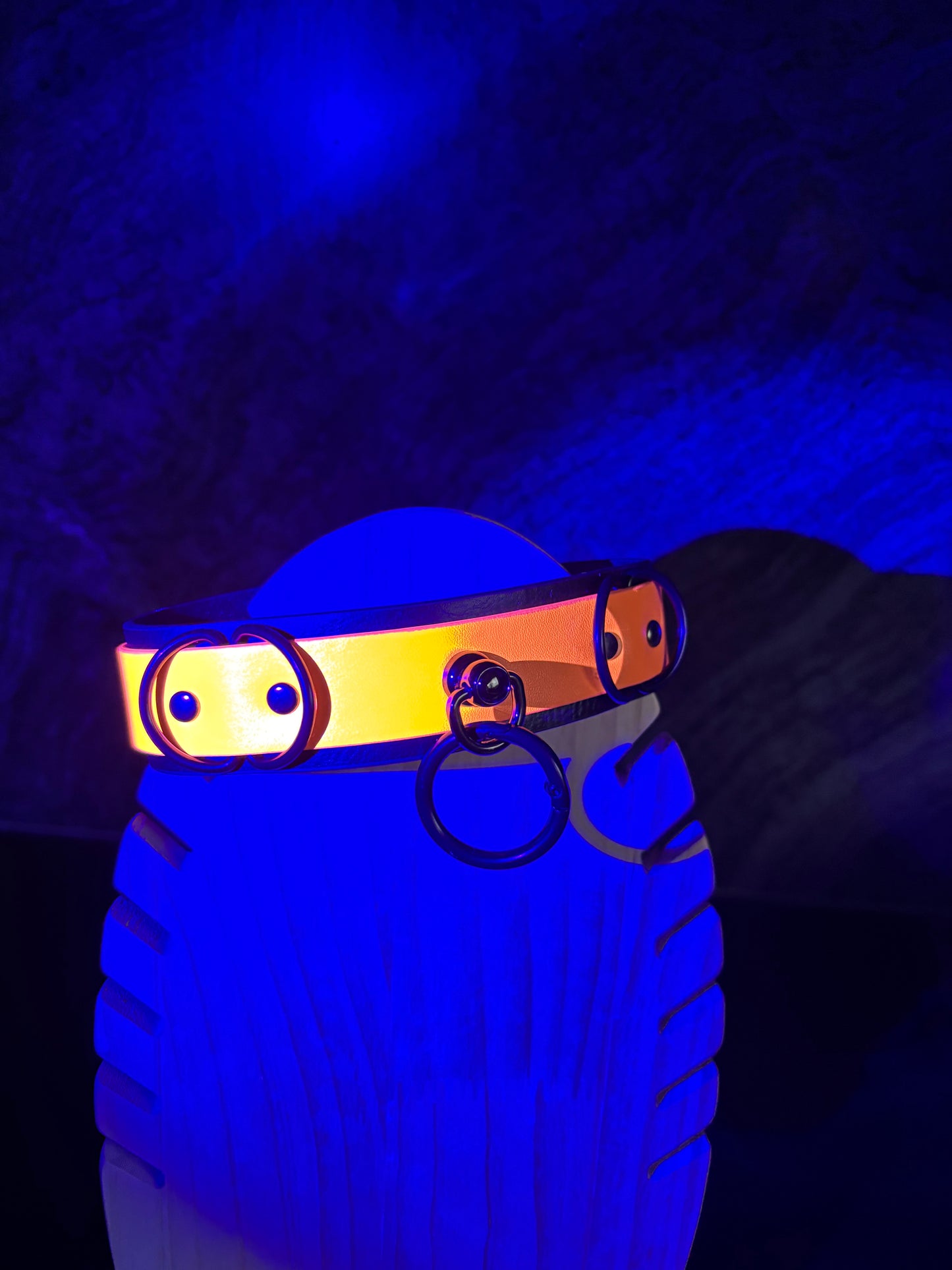 Neon Black Choker