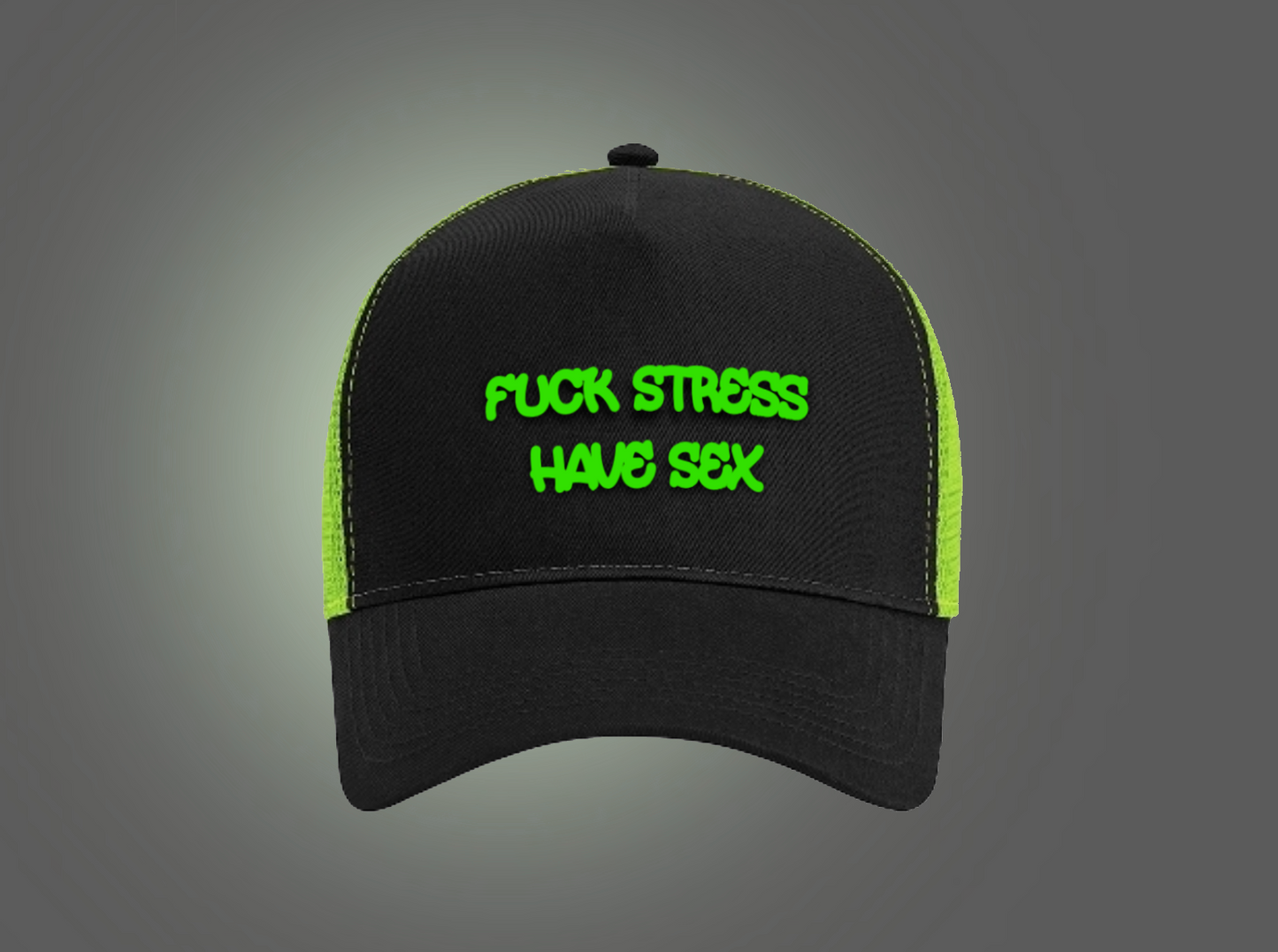 Fuck Stress, Have Sex Trucker Hat