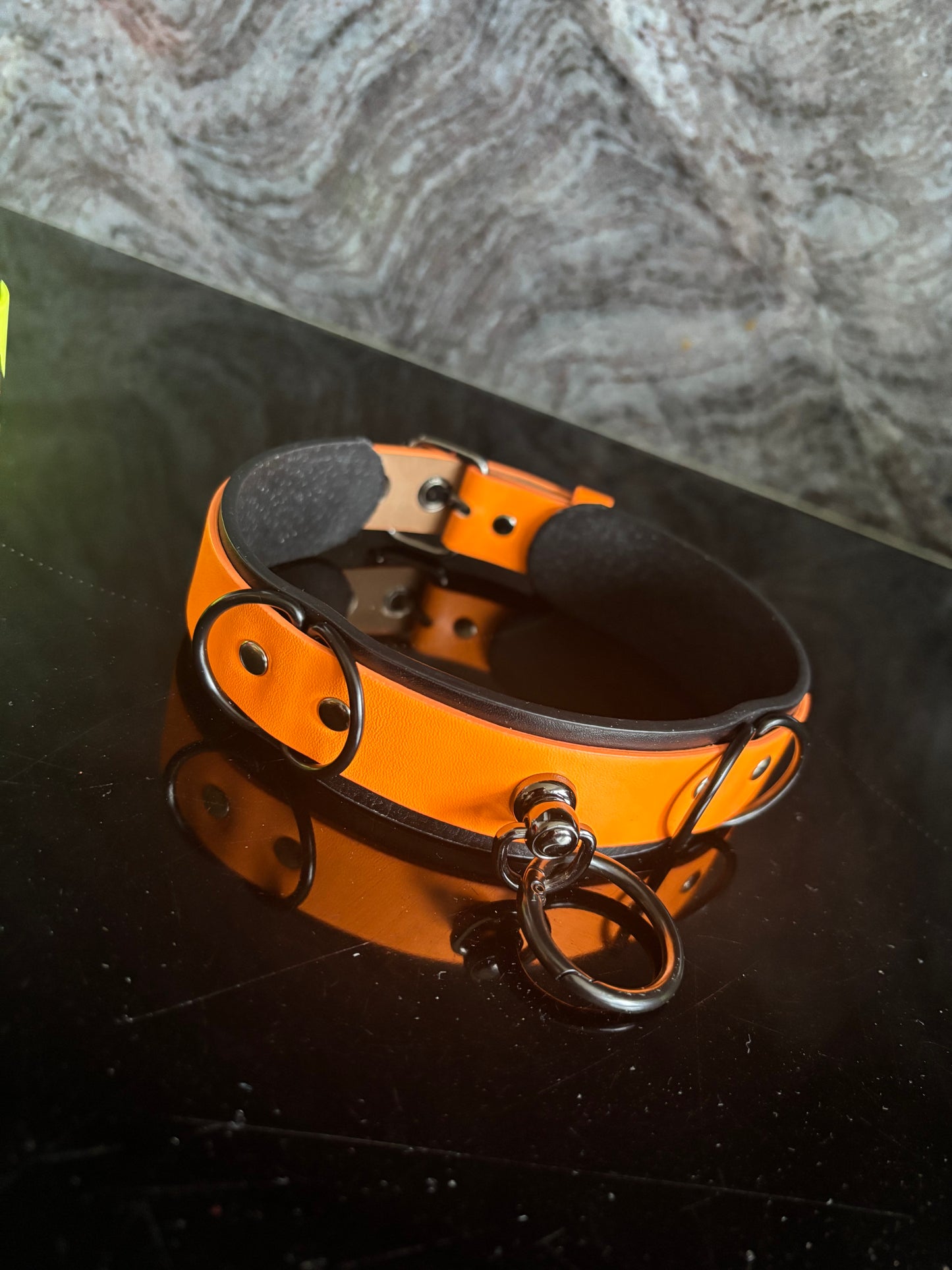 Neon Black Choker