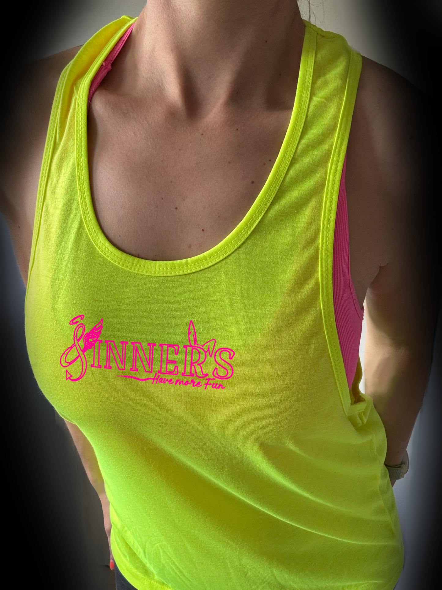 Sinners Have More Fun Beach Top