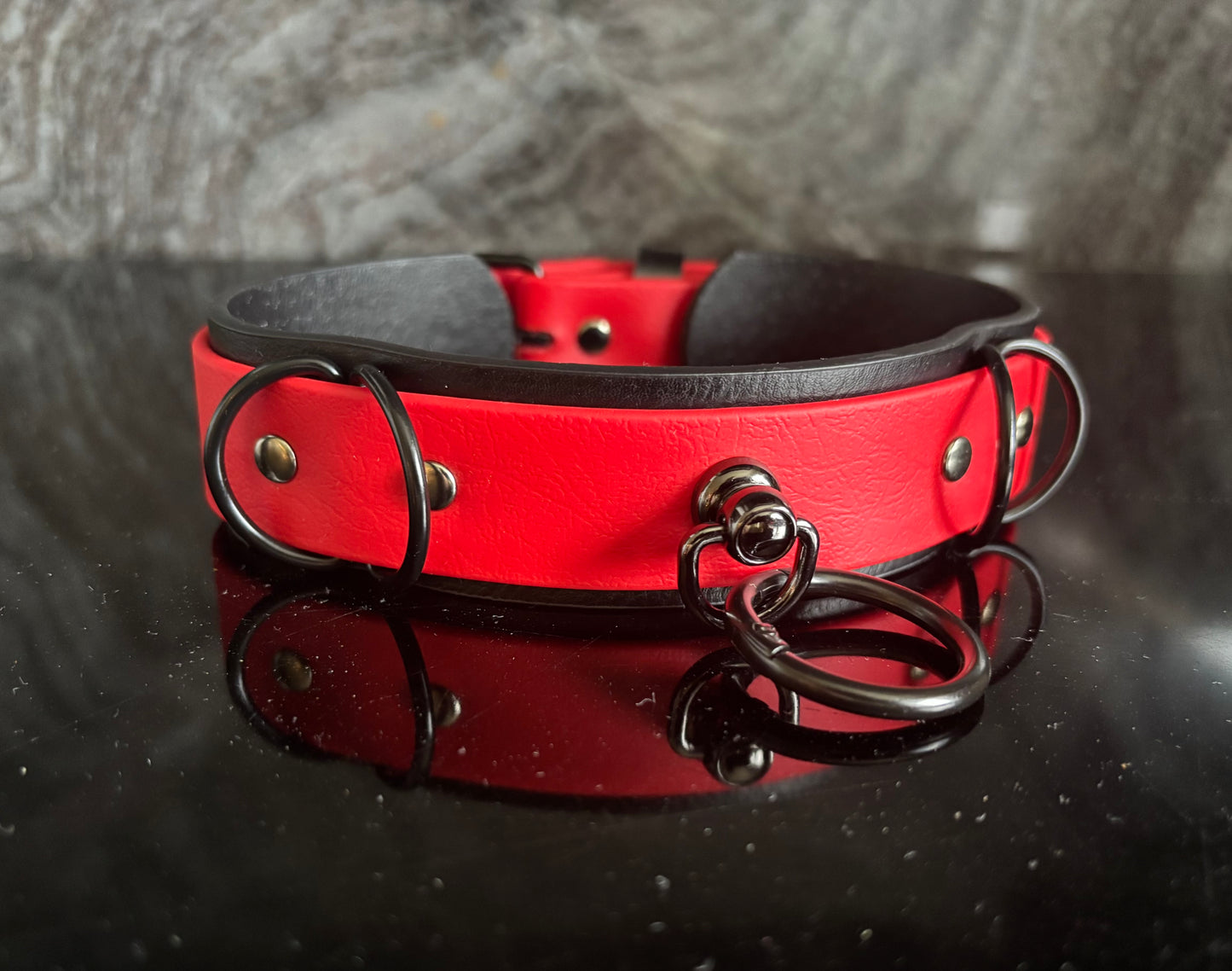 Neon Black Choker