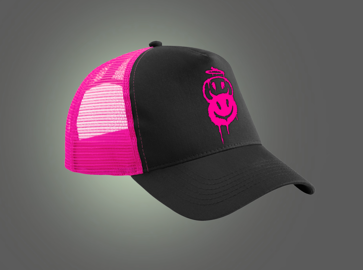 Devil/Angel Trucker Hat
