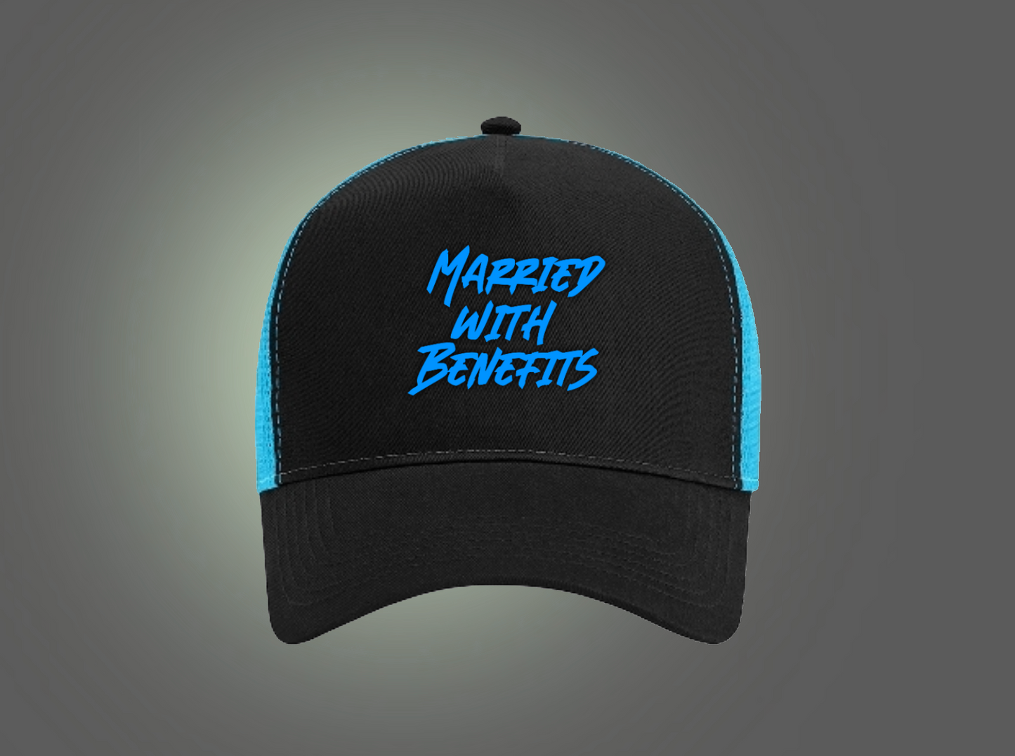 Married With Benefits Trucker Hat