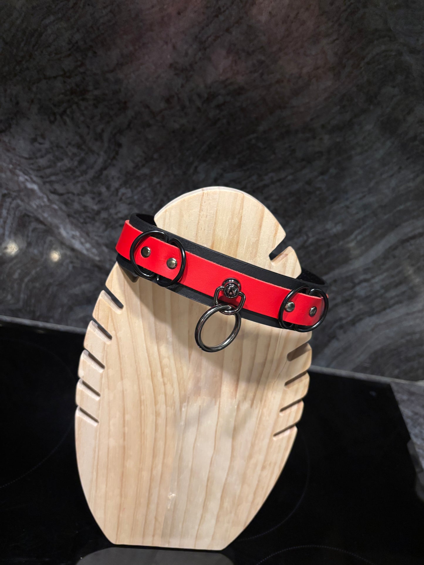 Neon Black Choker
