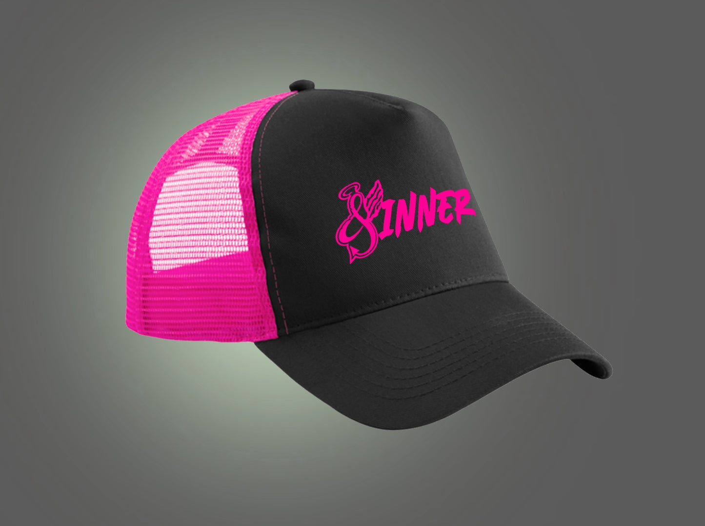 Sindays Sinner Trucker Hat (unisex)