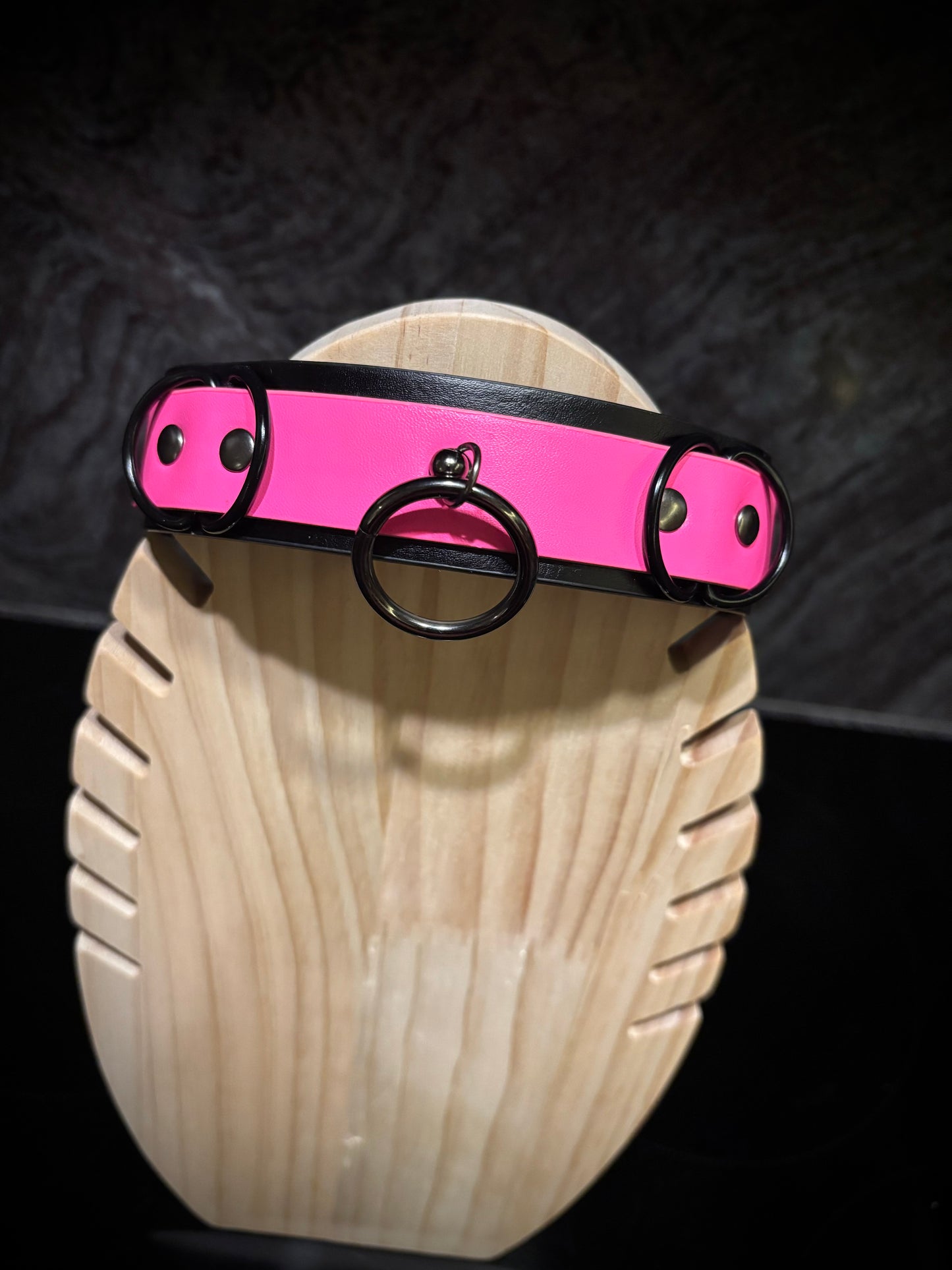 Neon Black Choker