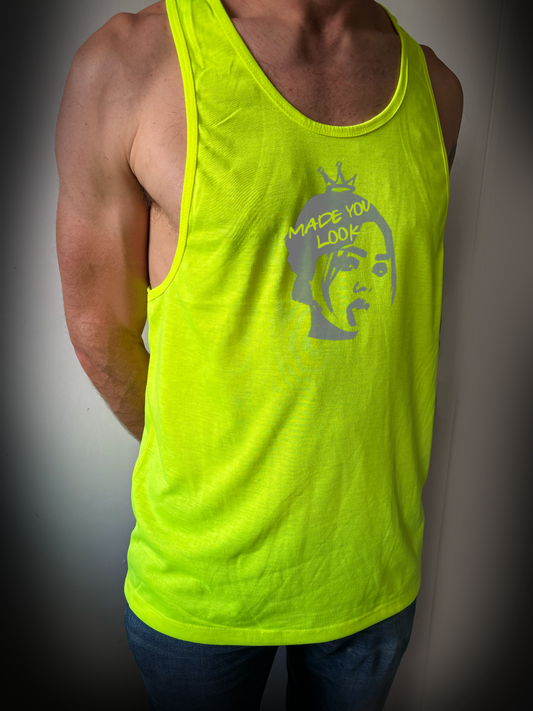 Débardeur imprimé devant et derrière