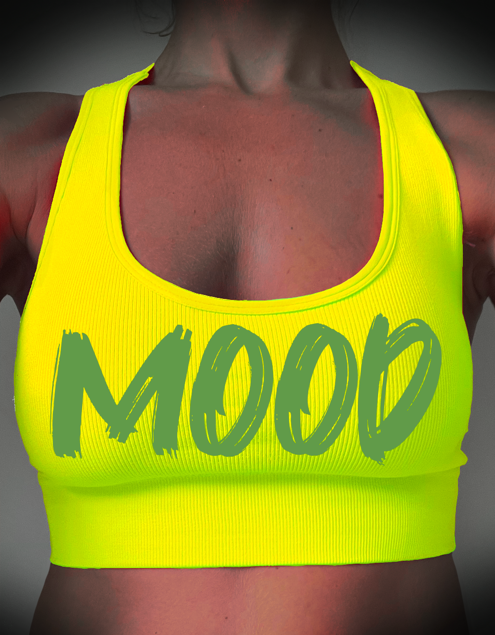 Custom Opschrift Crop Top