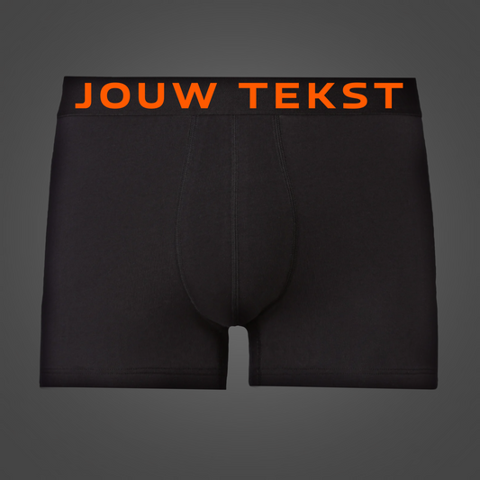 Boxer imprimé au dos