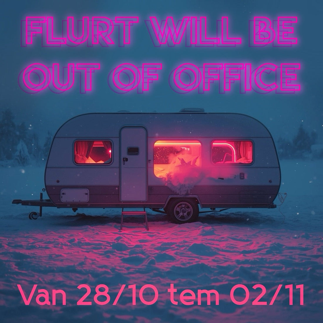 🌴 FLURT is er even tussenuit 🌏