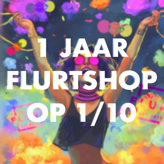 🎉 FLURT viert zijn eerste verjaardag! 🎉