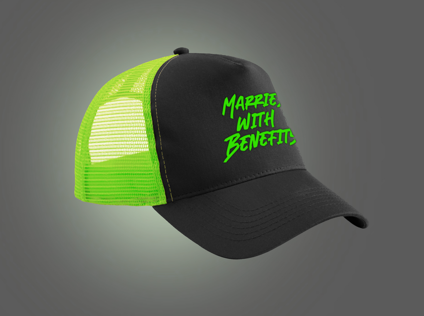 Married With Benefits Trucker Hat