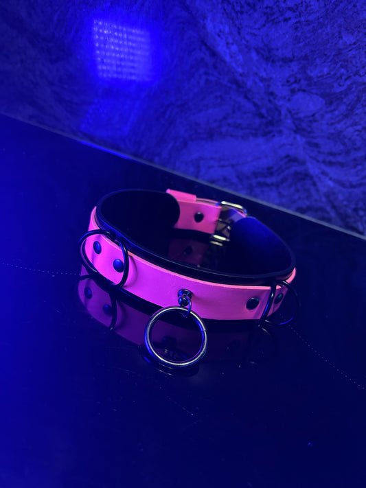 Neon Black Choker