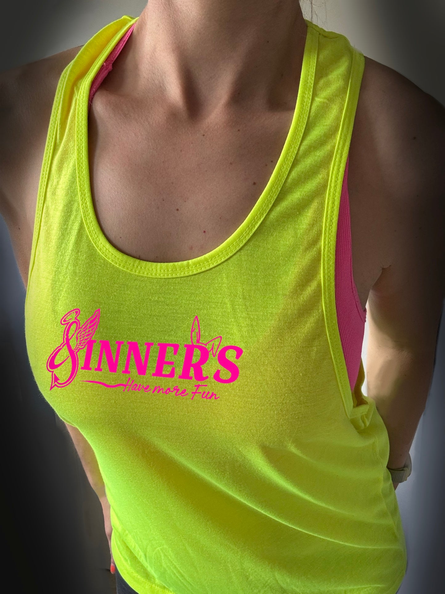 Sinners Have More Fun Beach Top