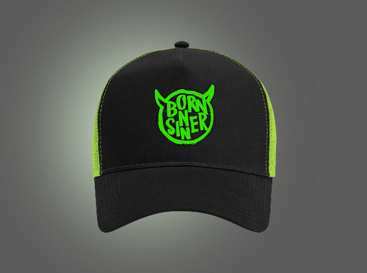 Born Sinner Trucker Hat (2versies!)