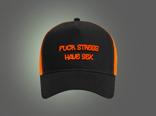 Fuck Stress, Have Sex Trucker Hat