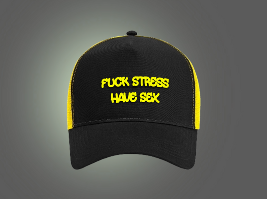 Fuck Stress, Have Sex Trucker Hat