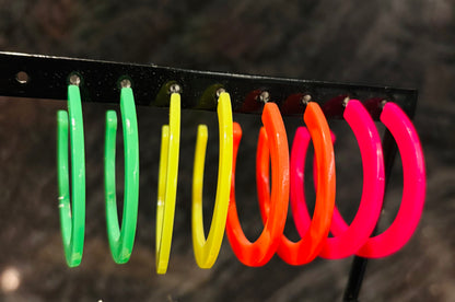 Fluo Party Earrings