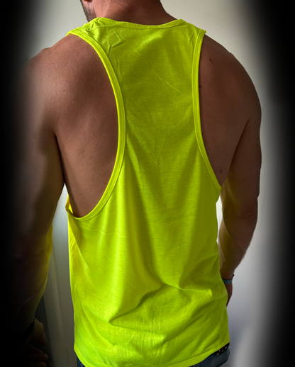 Base Tanktop Fluo Yellow (unisex)
