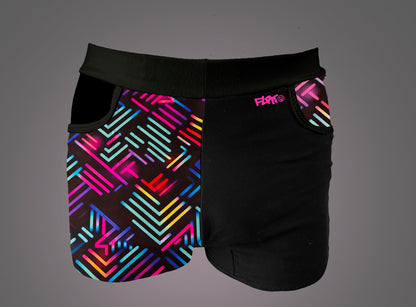 Neon Grid Short (2 versions)