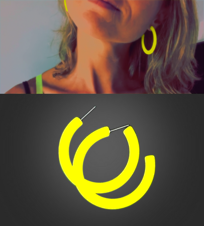 Fluo Party Earrings
