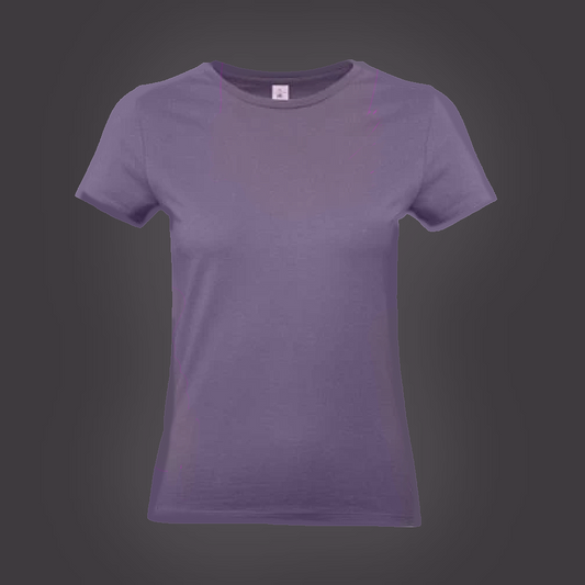 Base T-Shirt Vrouw Lila