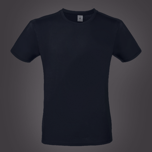 Base T-Shirt Man Denim Blauw