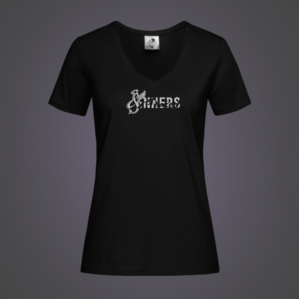 Sinners Get Naked T-Shirt Vrouw